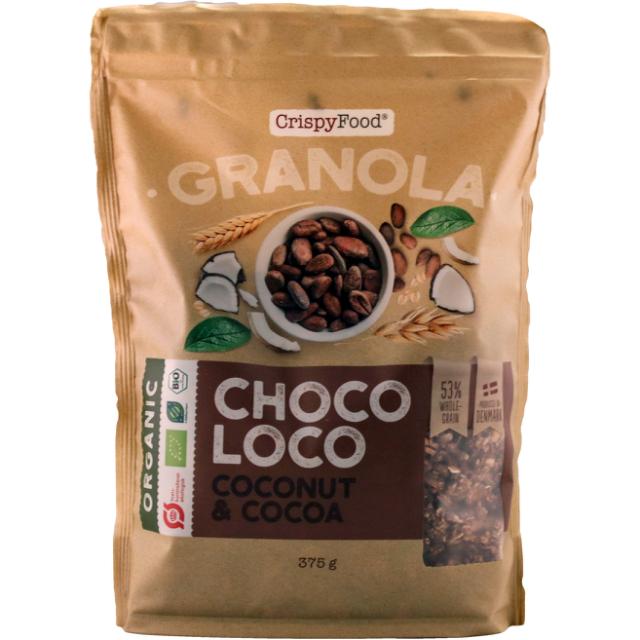 Crispy Food Granola Choco Loco Øko 375g