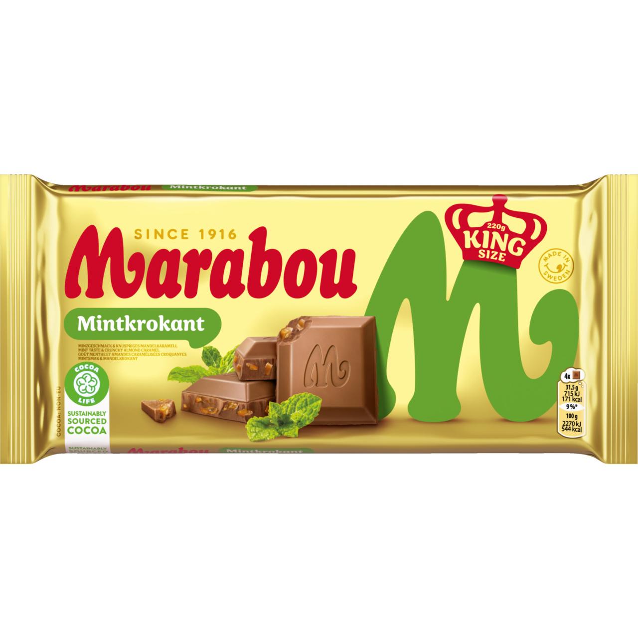 Marabou Mint Krokant 220g