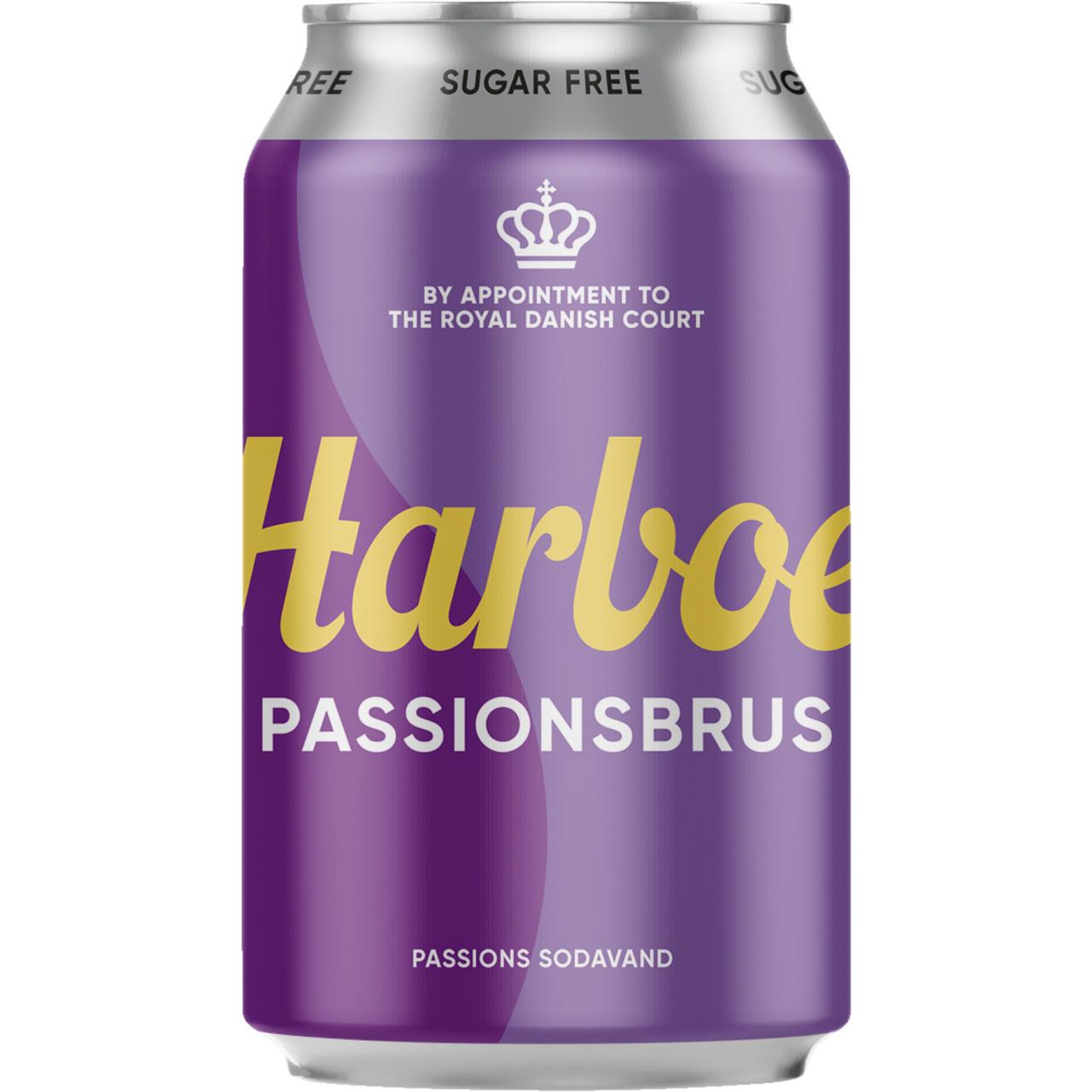 Harboe Passionsbrus Sugar Free 24x0,33l